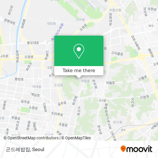 곤드레밥집 map