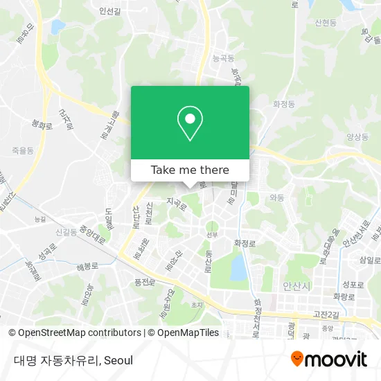 대명 자동차유리 map