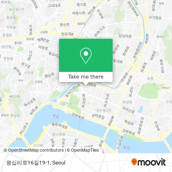 왕십리로16길19-1 map