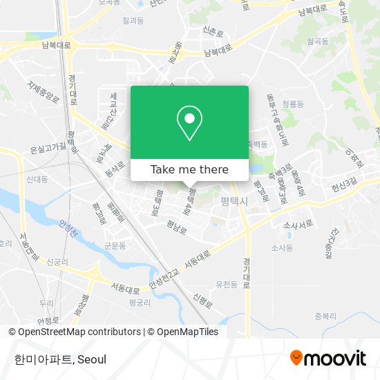 한미아파트 map