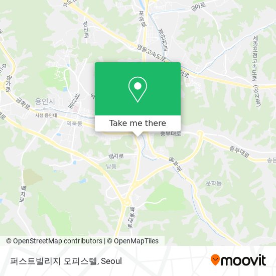 퍼스트빌리지 오피스텔 map
