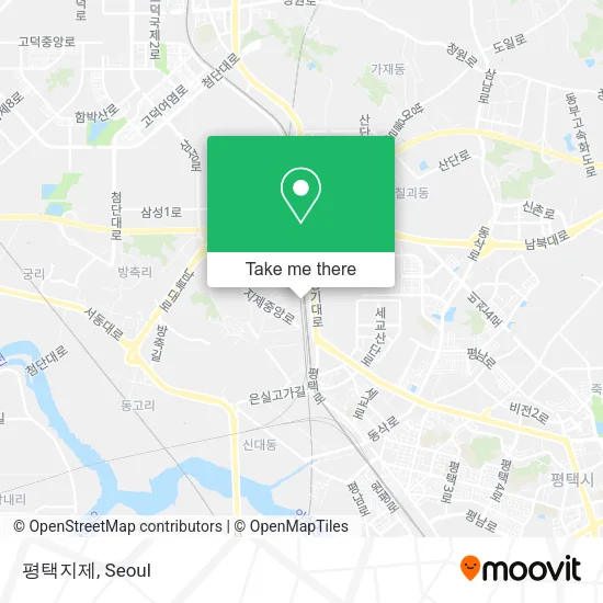 평택지제 map