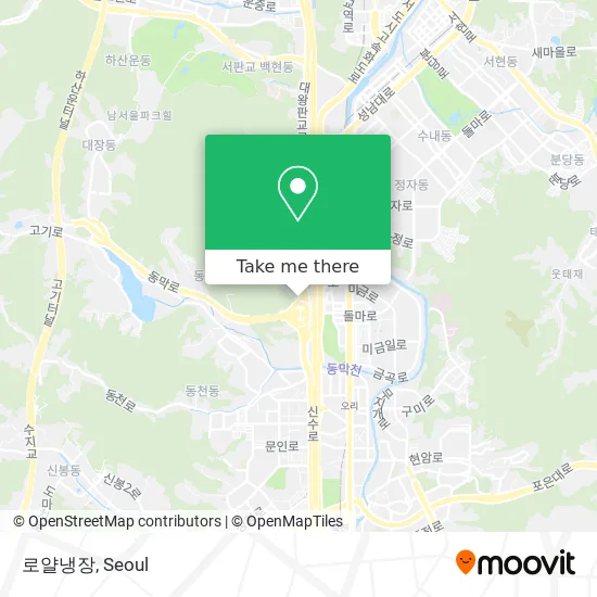 로얄냉장 map