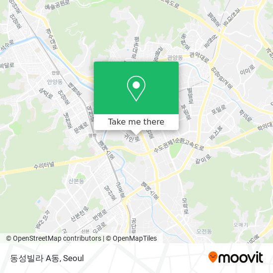 동성빌라 A동 map