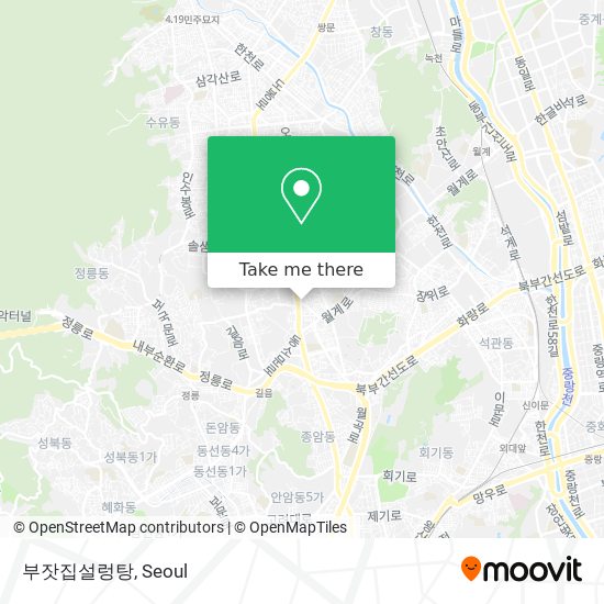 부잣집설렁탕 map