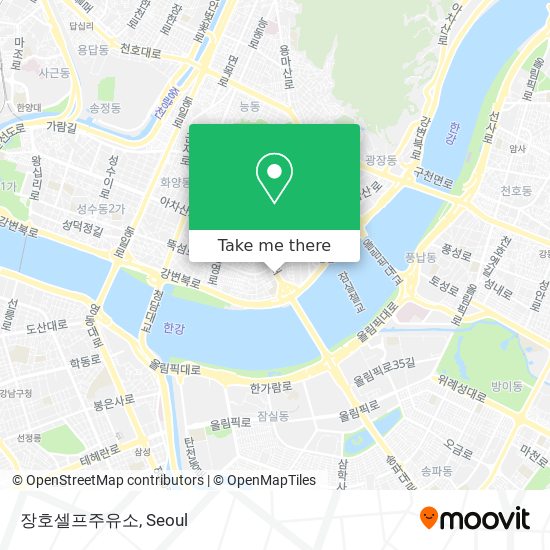장호셀프주유소 map