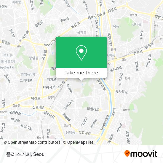 플리즈커피 map