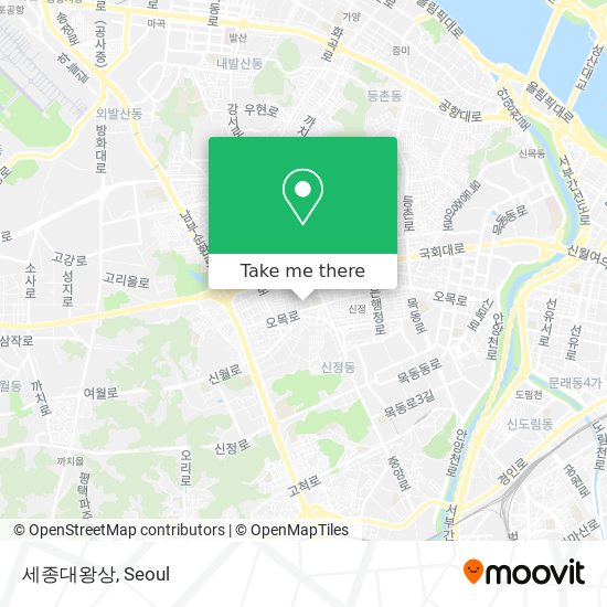 세종대왕상 map