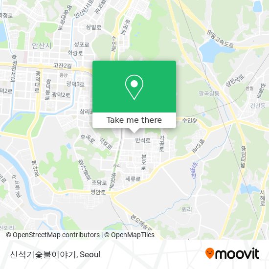 How to get to 신석기숯불이야기 in 안산시, 경기도 by Bus or Subway?