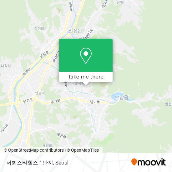 서희스타힐스 1단지 map