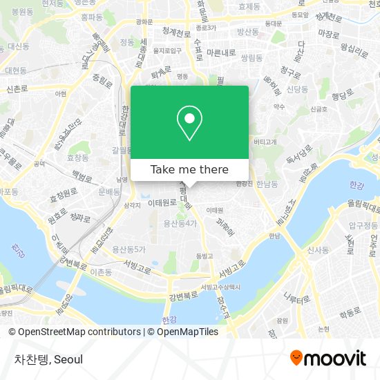 차찬텡 map
