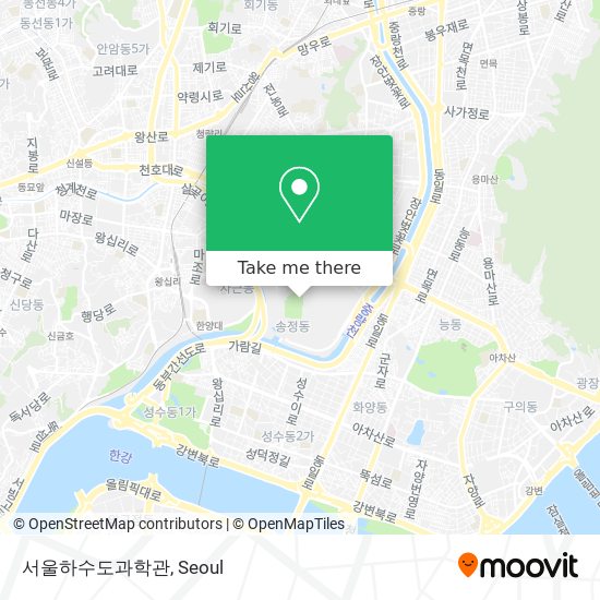 서울하수도과학관 map