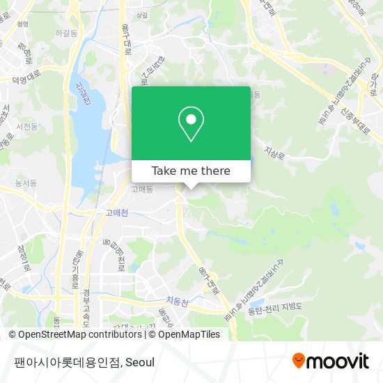 팬아시아롯데용인점 map