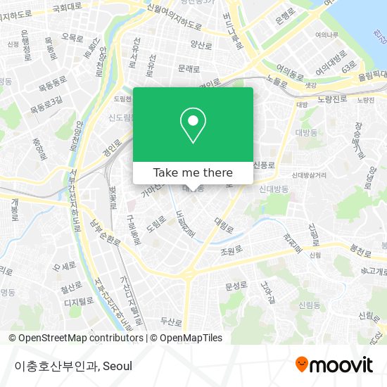 이충호산부인과 map