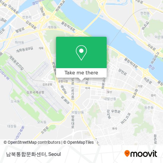 남북통합문화센터 map