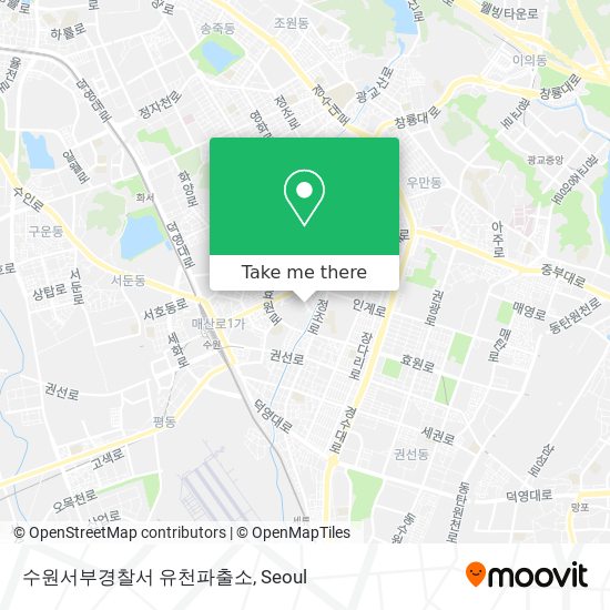 수원서부경찰서 유천파출소 map