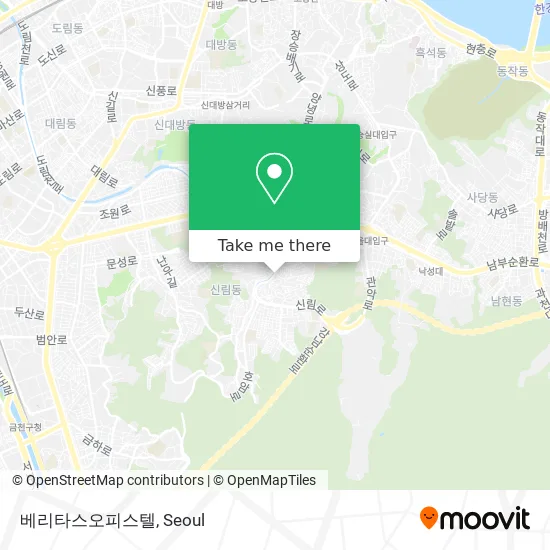 베리타스오피스텔 map