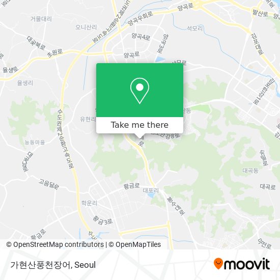 가현산풍천장어 map