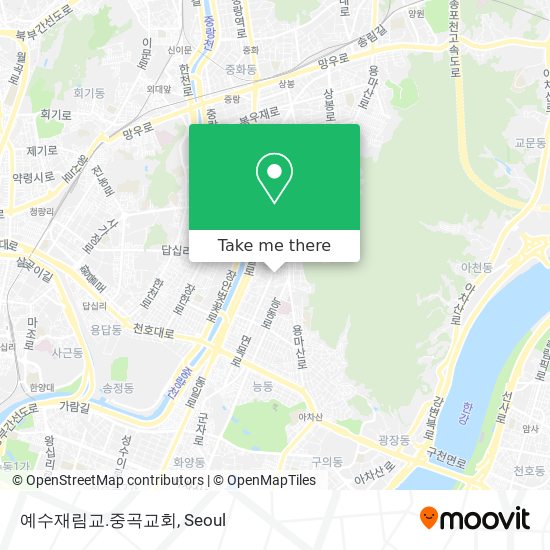 예수재림교.중곡교회 map