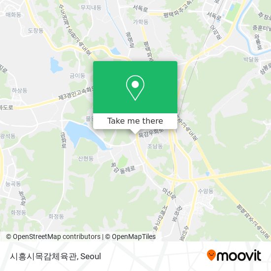 시흥시목감체육관 map