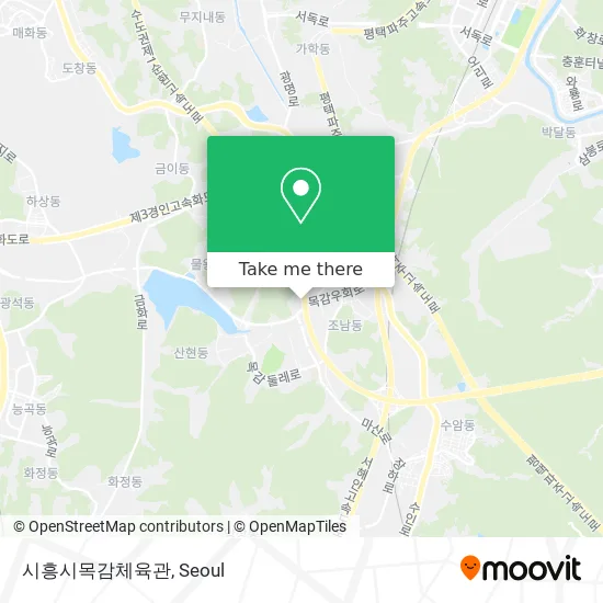 시흥시목감체육관 map