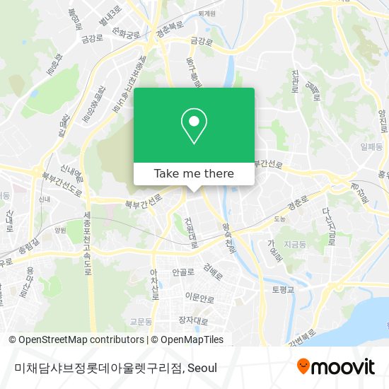 미채담샤브정롯데아울렛구리점 map