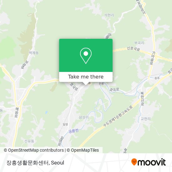 장흥생활문화센터 map
