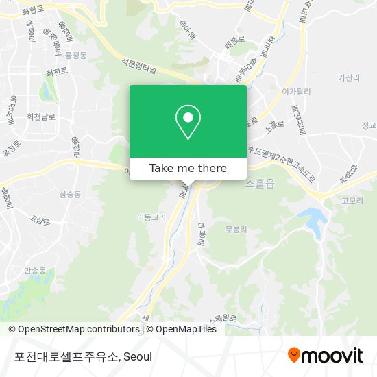 포천대로셀프주유소 map