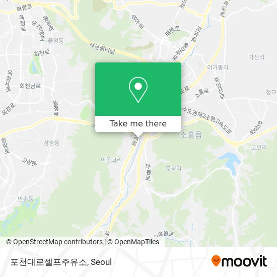 포천대로셀프주유소 map