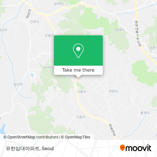 유한임대아파트 map