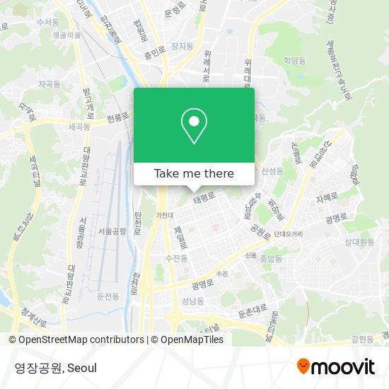 영장공원 map