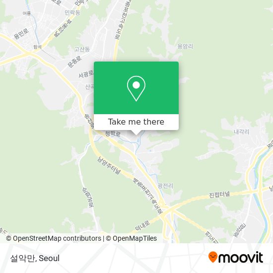 설악만 map