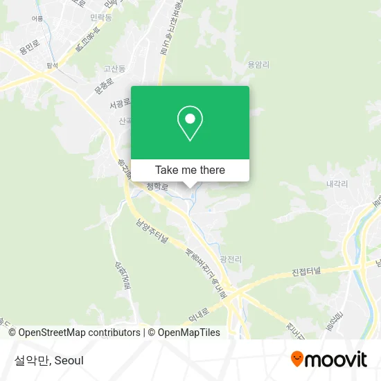 설악만 map