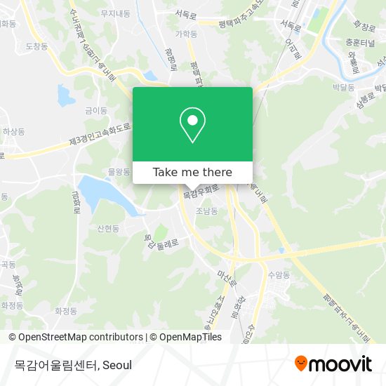 목감어울림센터 map