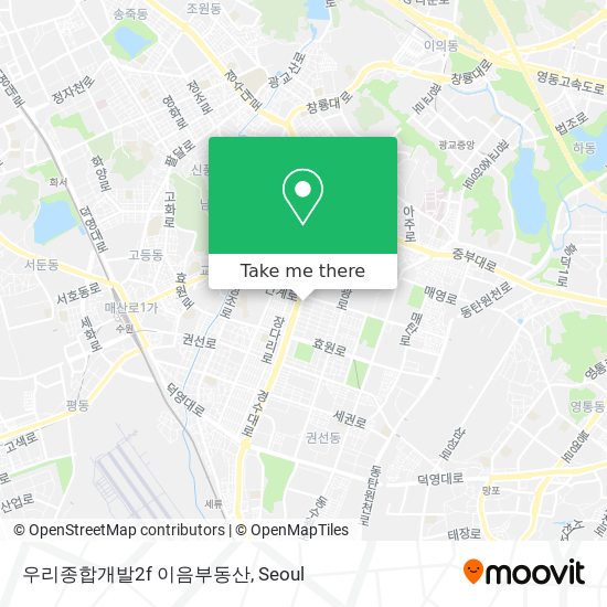 우리종합개발2f                    이음부동산 map