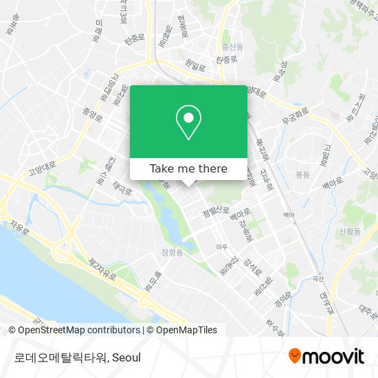 로데오메탈릭타워 map