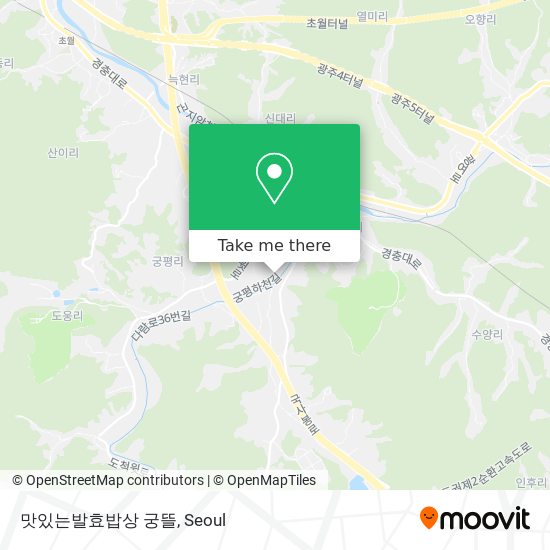 맛있는발효밥상 궁뜰 map