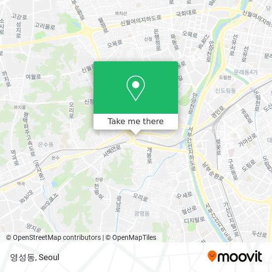 영성동 map