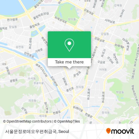 서울문정로데오우편취급국 map