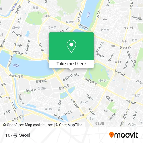 107동 map