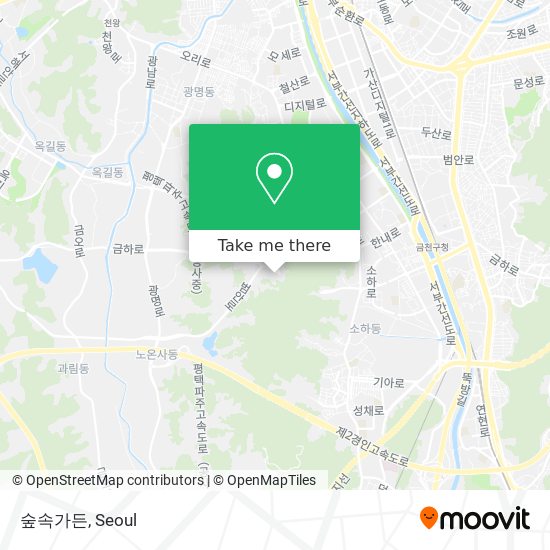 숲속가든 map