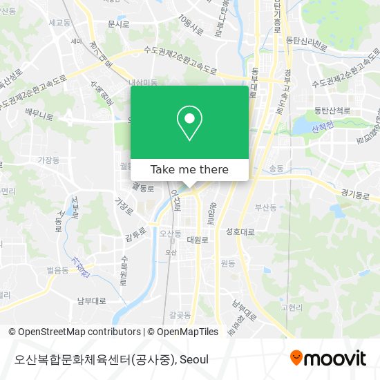 오산복합문화체육센터(공사중) map