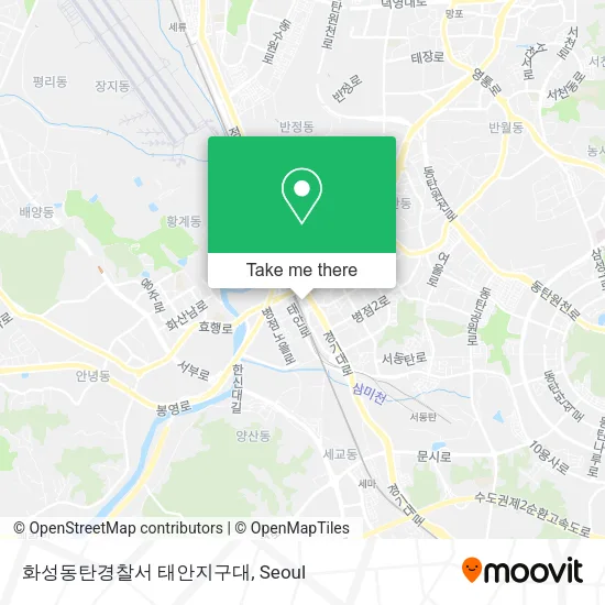 화성동탄경찰서 태안지구대 map