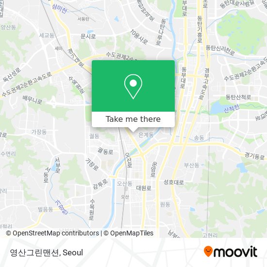 영산그린맨션 map