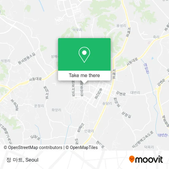 정 마트 map