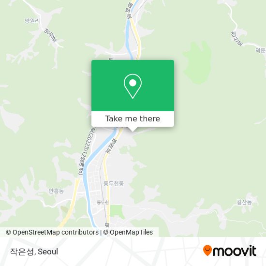 작은성 map