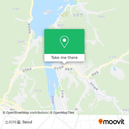 소리마을 map