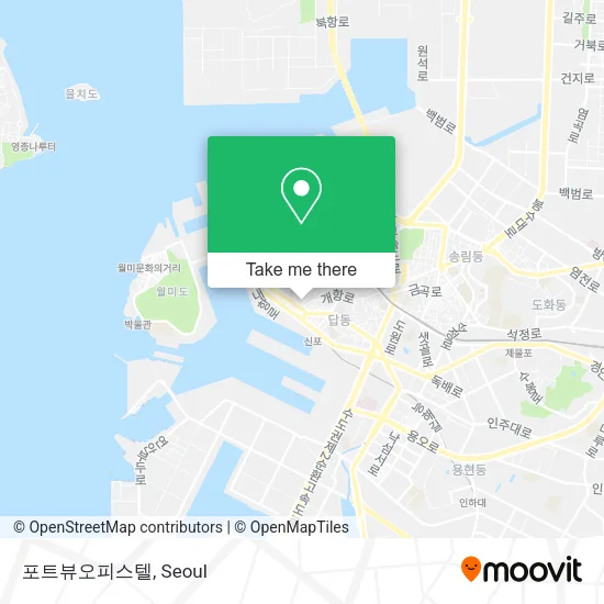 포트뷰오피스텔 map