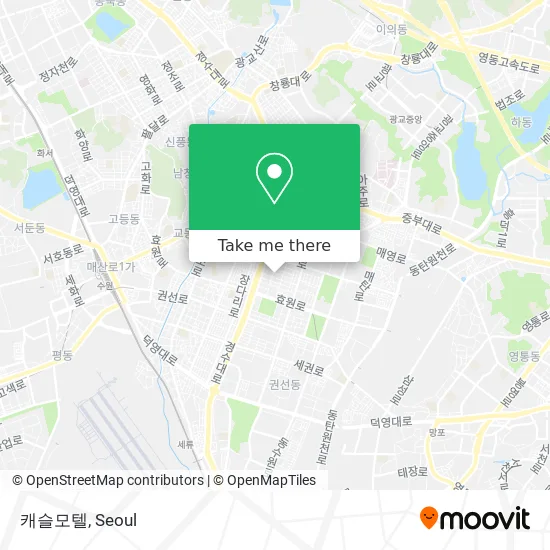 캐슬모텔 map