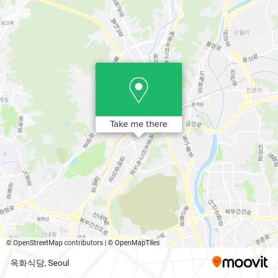 옥화식당 map